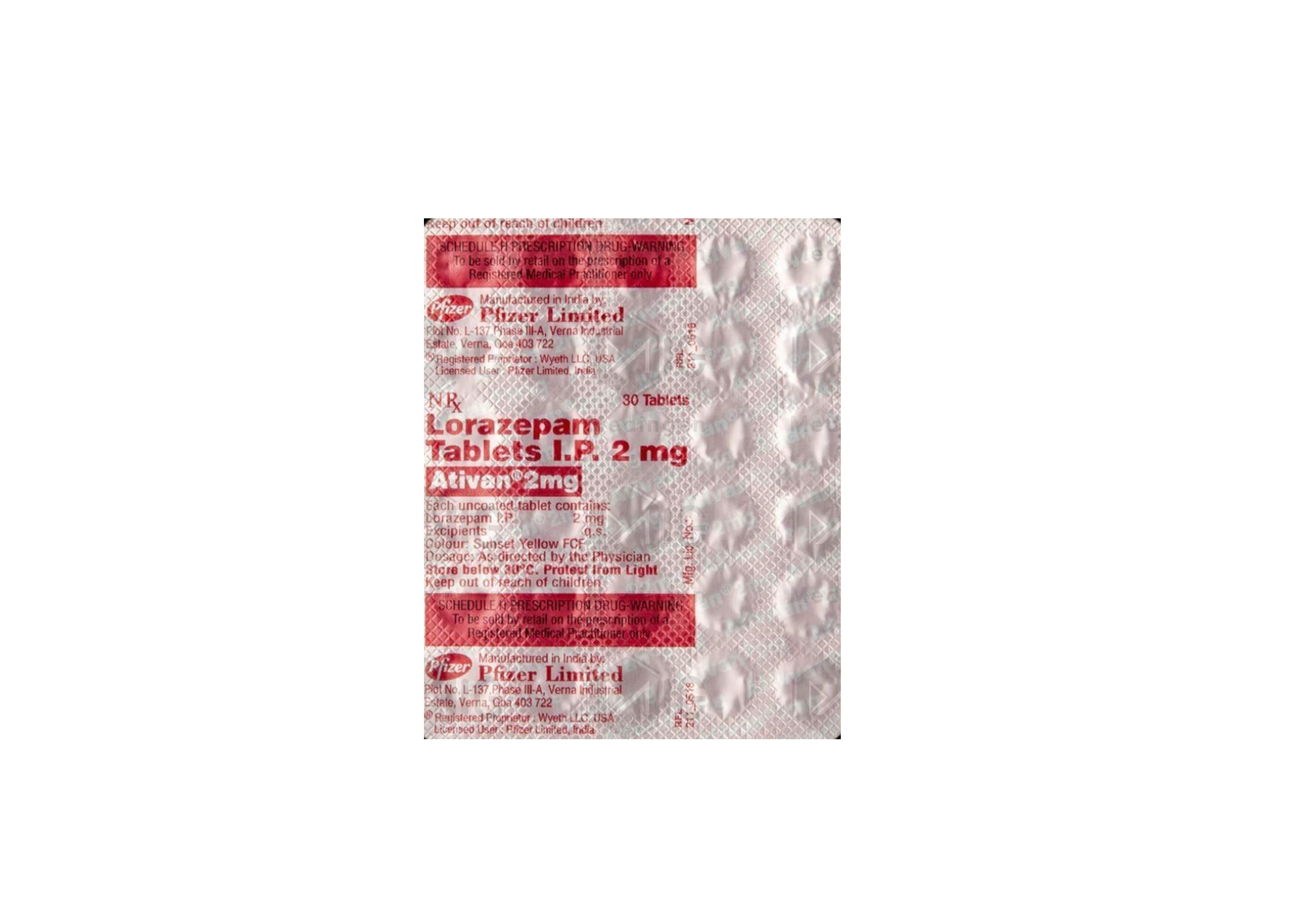 ATIVAN 2MG